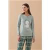 NOIDINOTTE Noi di notte pigiama donna bear