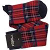 Papillon Calze Uomo Fantasia, ROSSO, SCOZZESE