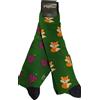 Papillon Calze Donna Fantasia, VERDE, VOLPE