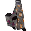 Papillon Calze Donna Fantasia, GRIGIO, VOLPE