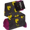 Papillon Calze Donna Fantasia, GRIGIO ANTRACITE, PAPERE