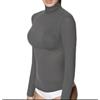 Jadea Sottogiacca Cashmere Dolcevita, GRIGIO
