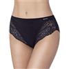 Janira Milano Lace Slip Cotone, NERO