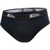 Cotonella Slip Uomo Cotone Bielastico, NERO