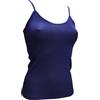 Egi Top Modal Spallina Sottile, BLU