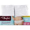 Playtex Essential Cotton Bi-Pack Mini Slip, NERO