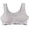 Dyana Reggiseno Bralette Ragazza, GRIGIO