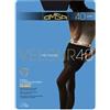 Omsa Velour 40 Collant Vita Bassa, NERO
