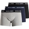 Jack & Jones Jacanthony 3 Pack Trunk, NERO/BLU/GRIGIO