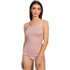 Egi Top plissè Giro Pizzo, Cotone/Seta, ROSA