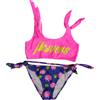 Gocce Di Mare Bikini, Ragazza, Fuxia/Jeans
