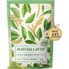 NaturaleBio Matcha Latte 80g - Miscela Funzionale di Matcha Latte Biologico con Macha Giapponese, Proteine del Riso, Inulina e MCT. Vegano, Ricco di Proteine e Fibre, Senza Lattosio