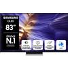 SAMSUNG QE83S90FAEXZT TV OLED, SMART TV, 83 ", Processore NQ4 AI Gen3, Graphite Black, Classe F