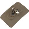 WOSPORT Attacco slitta / GOPRO per velcro elmetti tan Wosport