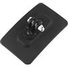 WOSPORT Attacco slitta / GOPRO per velcro elmetti nero Wosport