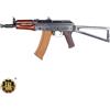 E&L Fucile softair elettrico AKS74UN Essential Metallo e Vero Legno - E&L