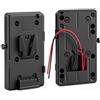 HangTon V-Lock - Piastra di montaggio per batteria, kit adattatore D-tap per Sony, Anton Bauer