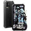 Blackview BV4800 Pro Rugged Smartphone 4G, 12GB+128GB/1TB Robusto Telefono Android 14, 16MP+8MP, 5180mAh, 6.56 HD+ Cellulari Resistente IP68/IP69K, Dual SIM, NFC, OTG, GPS, FM,5G WIFI, Nero