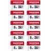 GIGASTONE Scheda di Memoria Micro SDHC da 8 GB con 10 Schede, Telecamera Plus Serie, A1 U1 C10 UHS-1, Velocit? Fino a 80/10 MB/s Compatibile con GoPro Fotocamere Videocamere, con Adattatore