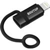 BOUTOP C32 Adattatore Lightning USB C [MFI certificato] per 36W Ricarica Rapida Compatibile con iPhone, iPad - [1 pacchetto, Nero]