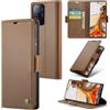 Rerzoiro Cover per Xiaomi 11T 5G / Xiaomi 11T Pro 5G Custodia Portafoglio [Blocco RFID] Premium Pelle PU Wallet Case Flip Libro con Porta Carte Slot Supporto Flip Case per Xiaomi 11T 5G, Marrone