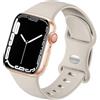 HdanMole Cinturino Sportivo Compatibile con Apple Watch 38mm 46mm 40mm 41mm 42mm 44mm 45mm, Cinturino in Silicone Morbido per iWatch Series 10 9 8 7 6 5 4 3 2 1 SE Uomo Donna