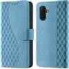 CaseGla Cover per Samsung Galaxy A18/A26/A17 custodia portafoglio Blu | Blocco RFID, 3 scomparti carte, 1 tasca banconote, Chiusura magnetica, Supporto, Pelle PU flip cover per Samsung A26 / A17
