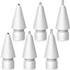 SIXFU Set di 6 punte per Apple Pencil, punte professionali per Apple Pencil di 1a/2a generazione/USB-C