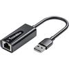 Tccmebius Adattatore Ethernet USB, Adattatore di Rete LAN da USB 2.0 a RJ45 10/100, per MacBook, Surface Pro, Notebook PC, Compatibile con Windows7/8/10, Mac OS, Android, Chrome OS, Linux (TCC-S20A)