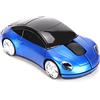 Leapiture Mouse Wireless, Mouse da Gioco a Forma di Auto Intelligente Mouse Cordless 2.4G Mouse Ricaricabile Ad Alto DPI con Ricevitore USB Per Tablet Computer Portatile da Ufficio(Blu)