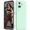 ISOI - Cover per Honor 90 Lite 5G, Custodia Morbida in Silicone Liquido, Protezione Completa Antiurto Ultra Sottile per il Corpo - Menta Verde