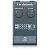 TC Electronic CRESCENDO AUTO SWELL Responsive Crescendo Pedal con interfaccia a 2 manopole per la manipolazione della linea di chitarra inquietante