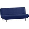 Eysa Aquiles Copridivano Elastico Clic Clac 3 Posti, Poliestere-Cotone, Blu, 37x29x9 cm