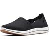 Clarks Donna Breeze Step II Loafer, Black Textile, 7 Wide