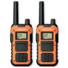 Logicom Extreme - Walkie-Talkie - PMR446 - Portata 10 km - Autonomia 36h - IP67-16 canali - Schermo LCD - USB-C Torcia - VOX Vivavoce - Audio Jack - Batteria 2000 mAh - Confezione da 2 radio