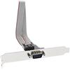 InLine 33208B DB9 10pin Grigio cavo di interfaccia e adattatore