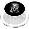 Corrections CO Skull Vintage Grunge Badg Agente penitenziario che dice che non veniamo pagati per perdere PopSockets PopGrip per MagSafe