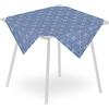 Packservice Tovaglia 100x100 Airlaid Packservice Mono Hugo Blue 100 Pezzi