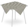Packservice Tovaglia 100x100 Airlaid Packservice Mono Riva Ardesia 100 Pezzi