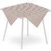 Packservice Tovaglia 100x100 Airlaid Packservice Mono Riva Terra 100 Pezzi