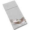 Packservice Tovagliolo Con Tasca Portaposate 40x32 Airlaid Packservice Plus Maree Moka 1200 Pezzi