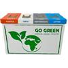 Resinvetro Contenitore Raccolta Differenziata Modulare a 4 Sezioni Bee Green Eco Easy 5 Pezzi