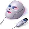 Shark CryoGlow Maschera LED Viso, con effetto rinfrescante sul contorno occhi, LED Mask rossi e blu, terapia a luce infrarossa, USB-C, telecomando, fa
