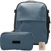 Airback Zaino Sottovuoto Viaggio FLEX con Pompa - 16-23L, Trasportare o Rotolare, Pompa a Vuoto, Zaino Bagaglio a Mano con Sottovuoto per Cabina, Leggero & Espandibile, Resistente All'acqua, Blu