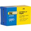 Tacwise 0431 Punti Galvanizzati, Tipo 53/10 mm, Confezione da 5000
