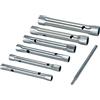 Silverline 589709 Set di Chiave a Tubo Metriche, 6 Pezzi, 8-19 mm