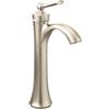Moen 4507BN Wynford one-handle High ARC Vessel rubinetto del bagno, nichel spazzolato