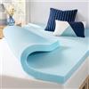 Best Price Mattress Materasso in Memory Foam ventilato da 10,2 cm, infusione Gel rinfrescante, Certificato CertiPUR-USA, Pieno