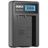 ayex Caricatore USB compatibile per batterie tipo EN-EL9 EN-EL9A con display LCD