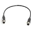 SZRMCC TA4F Mini XLR 4 pin femmina a TA4F Mini XLR 4 pin femmina Pro cavo audio per fotocamera microfono (60 cm)